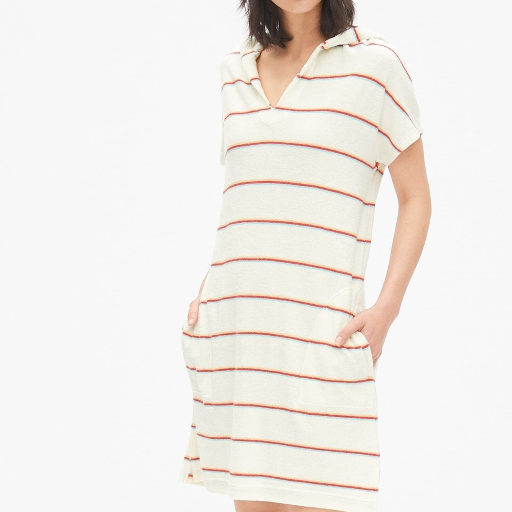Love by GAP. Hooded Terry Cloth Cover Up